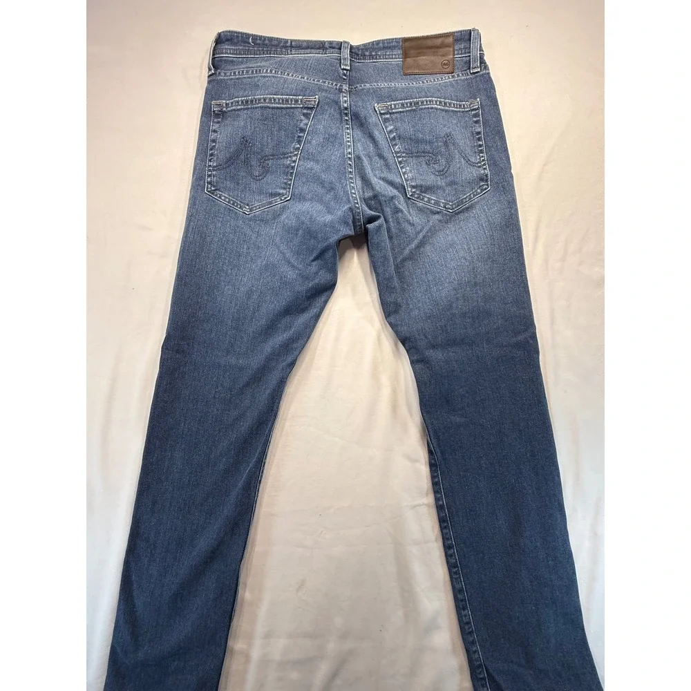 AG Adriano Goldschmied Tellis Modern Slim Jeans Mens 31x32 Blue Stretch Denim